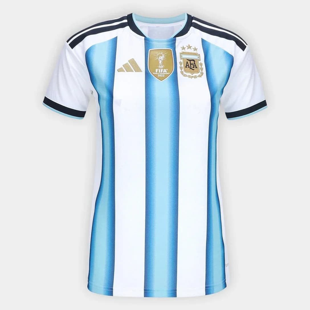 Camisa Argentina Feminina Titular 2026 - Torcedor
