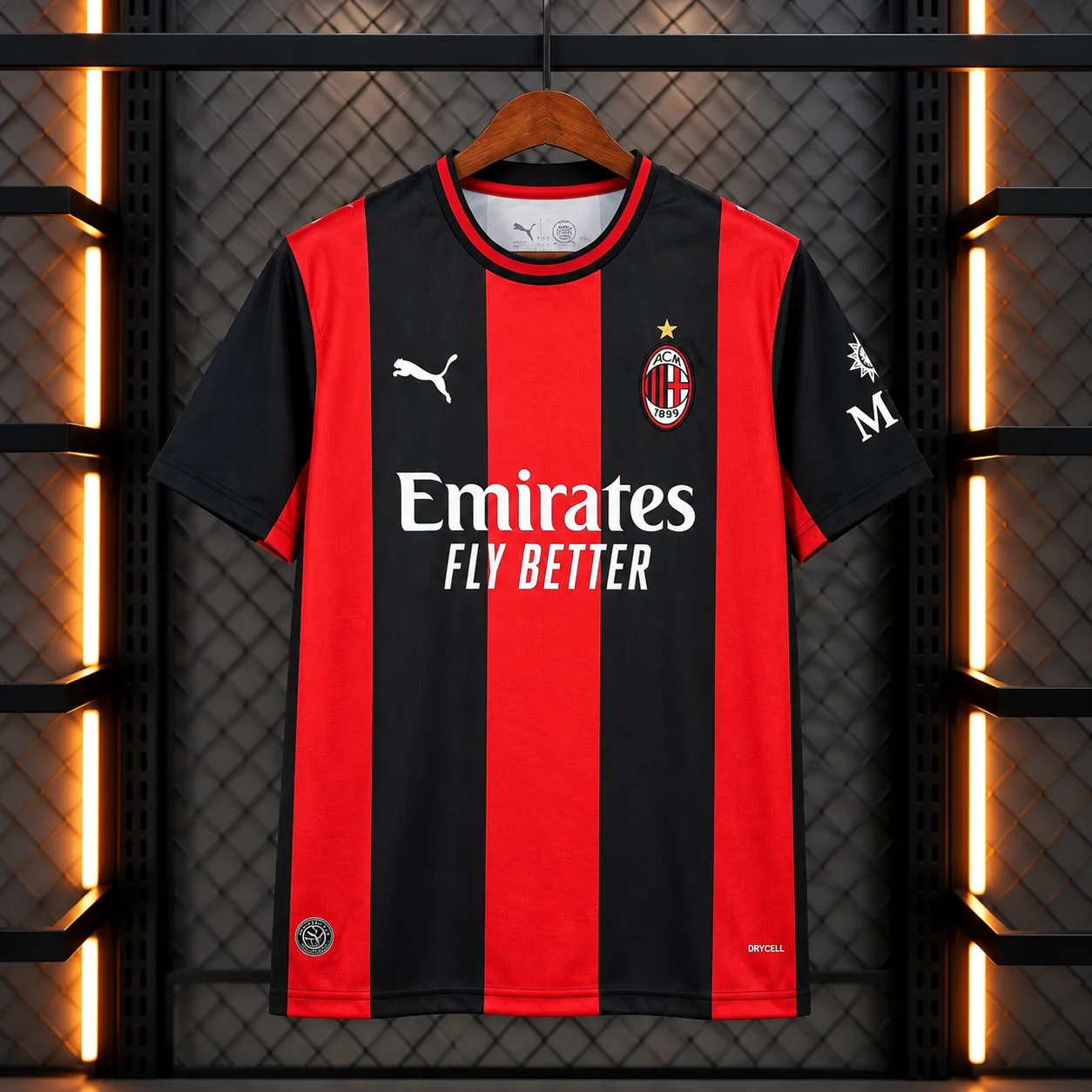 Camisa Ac Milan Titular 26/27 - Torcedor