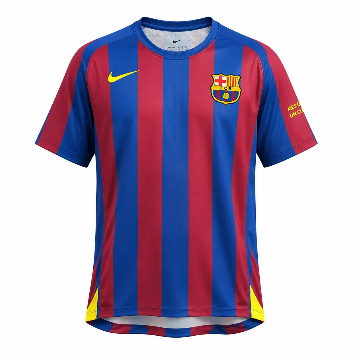 Barcelona Titular 05/06 - #Ronaldinho10 - Versão Retrô