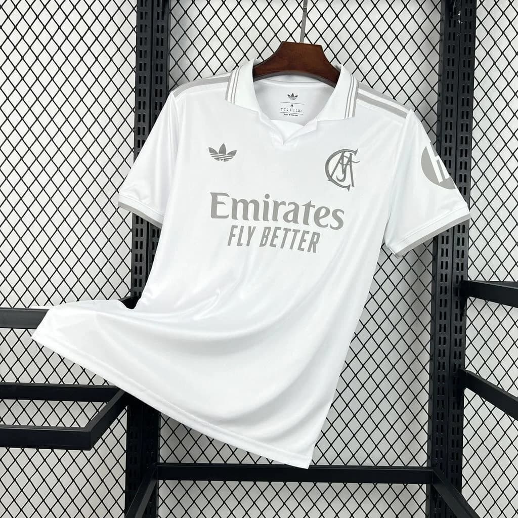 Camisa Real Madrid Titular '125th Anniversary' 26/27 - Torcedor